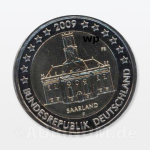 2 Euro Deutschland F 2009 Saarland Ludwigskirche