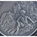 1 oz Niue 2019 Antique -  Sindbad der Seefahrer  - Silber...