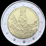 Estland 2 Euro 150 Jahre Liederfestival 2019  bfr