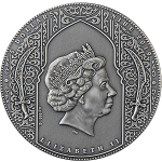 Niue Islands 2019 5 Dollar 2 Oz Silber Nizariss Assassins Antique Finish 2 oz,