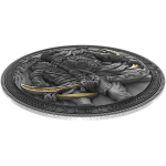 Niue Islands 2019 5 Dollar 2 Oz Silber Nizariss Assassins Antique Finish 2 oz,