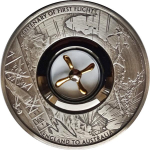 2 oz Australien 2019 - Antique Finish - 1.Flug nach...