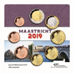 Niederlande 2019  Kursmünzensatz Maastricht Unc