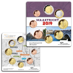 Niederlande 2019  Kursmünzensatz Maastricht Unc