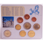 Deutschland Kursmünzensatz 2009 in ST 5er Set A D F G J