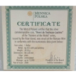 Niue 2008 1$ Henri de Toulouse-Lautrec Weltmaler Rectangular Proof