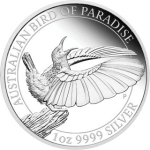 1 Unze Silber Birds of Paradise Victoria 2019 Australien...