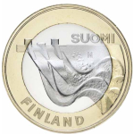 Finnland 5 Euro Provinz Karelia - Imatra Wasserkraftwerk...
