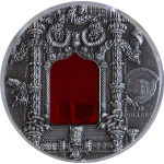 Palau 2011 10 $  Tiffany Art Manueline 2  Unzen Silber...