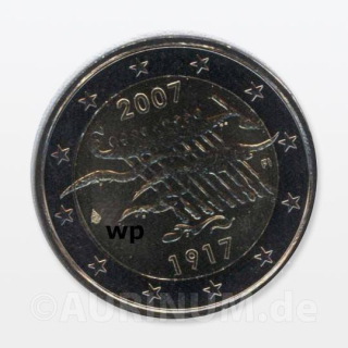 2 Euro Finnland 2007 90 Jahre Unabhängigkeit
