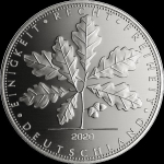 1/2 Unze Silber Germania Quadriga 2020  75 Jahre Kriegsende 999,99