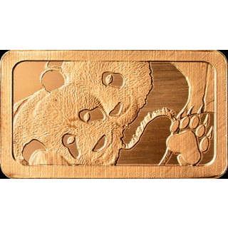 1 g Copper Panda Berlin 2020 999,99 Münze Berlin