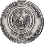 1 Unze Silber High Relief 40/4 Ruanda Nautical Ounce...