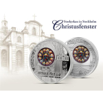 10 Dollars Cook Island Stockholms Storkyrkan Christusfenster  Windows of History