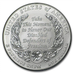 USA 1 Dollar Silber Disabled American Veterans  im Etui Unc