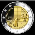 2 Euro Set Deutschland 2020 Kniefall von Warschau Mz. D...